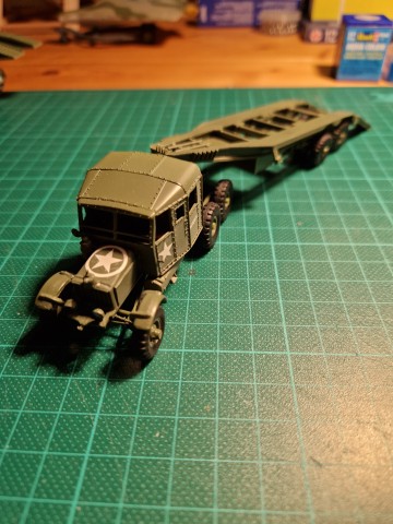 Scammel Tank Transporter Airfix Model 1/76