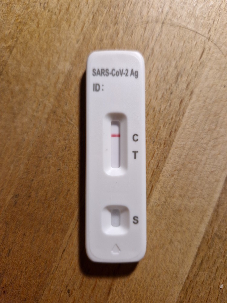 letzter Antigen-Test