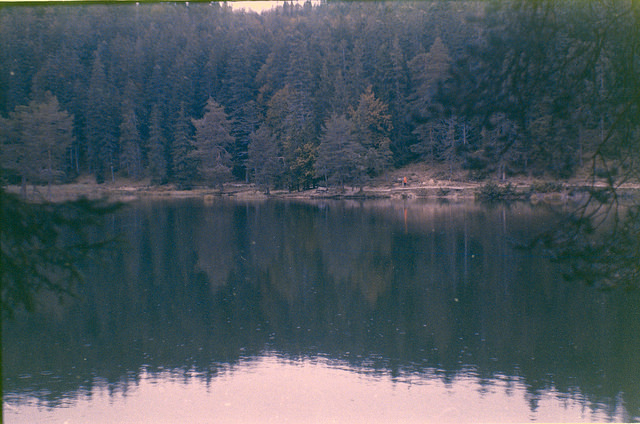 Möserer See mit Domiplan