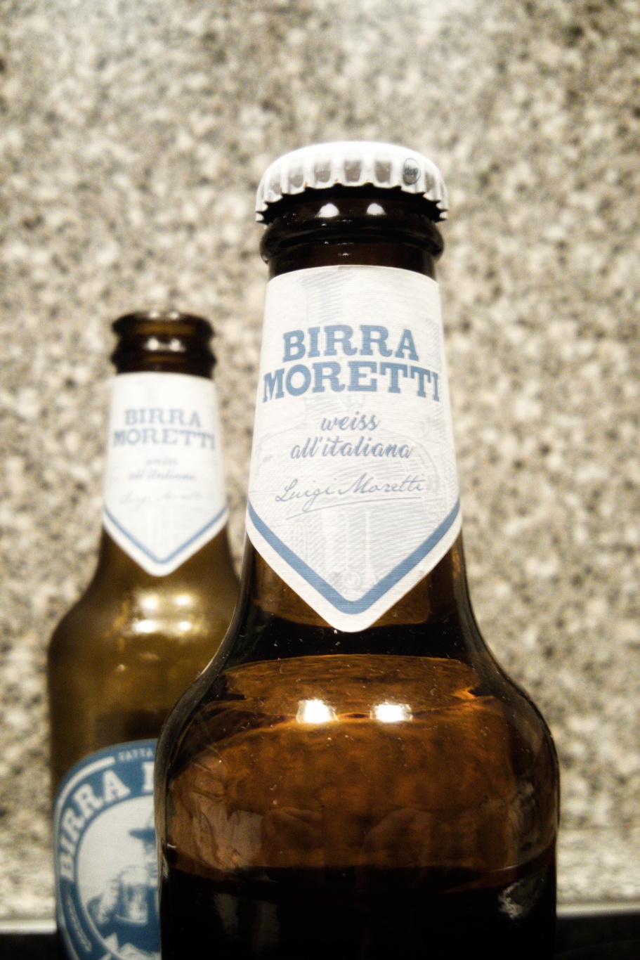Flasche Moretti La Bianca