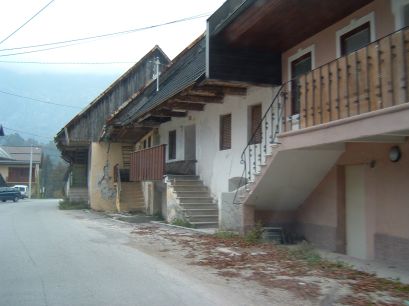 damaged house